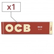 Feuille a rouler OCB Slim Rice et Tips x 1