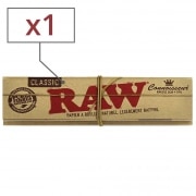 Papier  rouler Raw Slim + Tips x 1