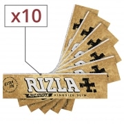 Feuilles  rouler Rizla + Authentique Slim x 10