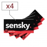 Feuille  rouler Sensky Double Slim et Tips x 4