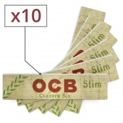 Papier  rouler OCB Slim Chanvre Bio x 10