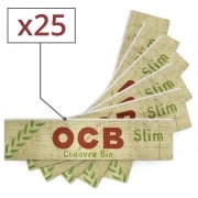 Papier  rouler OCB Slim Chanvre Bio x 25