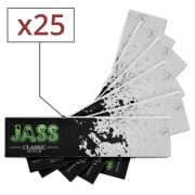 Filtres à Rouler Jass Soft Classic – Taille S, 50 Carnets, Papier Naturel Non Blanchi