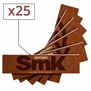 Feuille a rouler SMK Brown Slim x 25