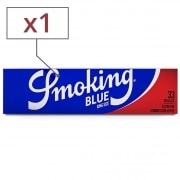 Papier  rouler Smoking Slim Blue x1