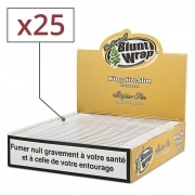 Papier  rouler Blunt Wrap Gold Slim x25