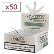 Papier  rouler Kush Slim Chanvre Bio Non Blanchi x 50