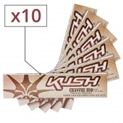Papier  rouler Kush Slim Chanvre Bio Pure Cellulose x 10
