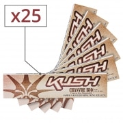 Papier  rouler Kush Slim Chanvre Bio Pure Cellulose x 25