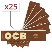 Papier  rouler OCB Slim Virgin x 25