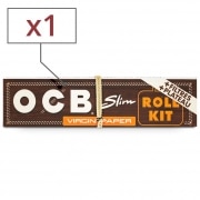 Papier  rouler OCB Slim Virgin Roll Kit x 1