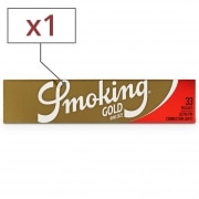 Papier  rouler Smoking Slim dor x1