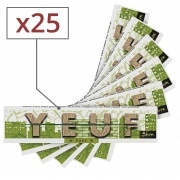 Papier  rouler Yeuf Slim Pure x 25