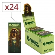 Filtre carton G-Rollz Large Pet Rocks Rasta x 24