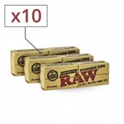 Filtres en Carton Raw Gummed Perfors x 10