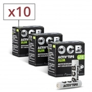 Filtres Activ' Tips Slim OCB x 10