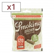 Filtres Smoking Slim Brown x 1 sachet
