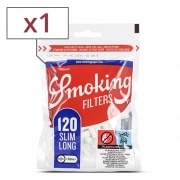 Filtres Smoking Slim Long x 1 sachet