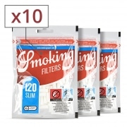 Filtres Smoking Slim x 10 sachets