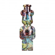 Bang en Verre Ours Mosa�que 19 cm