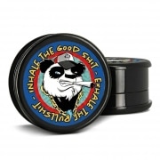 Grinder acrylique 3 parties Gangsta Panda 60 mm Noir