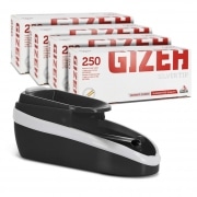 Pack Mini machine  tuber lectrique noire et tubes Gizeh