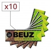 Papier � rouler Beuz 1 1/4 Non Blanchi x 10