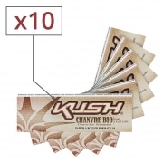 Papier � rouler Kush 1 1/4 Chanvre Bio Pure Cellulose x 10