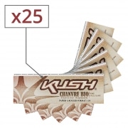 Papier � rouler Kush 1 1/4 Chanvre Bio Pure Cellulose x 25