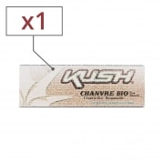 Papier  rouler Kush Regular Chanvre Bio Non Blanchi x 1