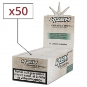 Papier  rouler Kush Regular Chanvre Bio Non Blanchi x 50