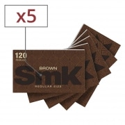 Papier � rouler SMK Regular Brown x 5