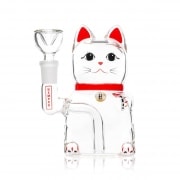 Bang en Verre Hemper Chat Porte Bonheur