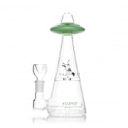 Bang en Verre Hemper OVNI Vortex Vert