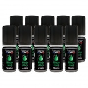 Lot de 10 E liquides SilverCig Menthe Chloro 0 mg