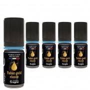 Lot de 5 E liquides SilverCig Tabac Gold Classic 6 mg