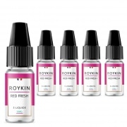 Lot de 5 E liquides Roykin Red Fresh 11 mg