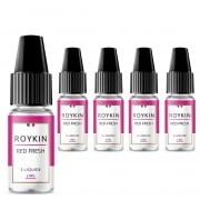 Lot de 5 E liquides Roykin Red Fresh 6 mg