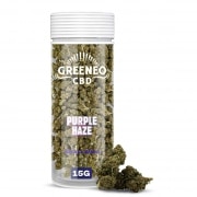 Fleur de CBD Greeneo Purple Haze 15g
