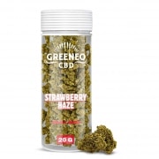 Fleur de CBD Greeneo Strawberry Haze 20g