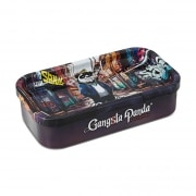 Boite de rangement en m�tal Gangsta Panda Graffiti