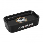 Boite de rangement en m�tal Gangsta Panda Graffiti Noire