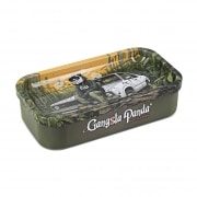 Boite de rangement en m�tal Gangsta Panda Voiture