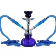 Chicha Pumpkin 24 cm Bleue 2 tuyaux
