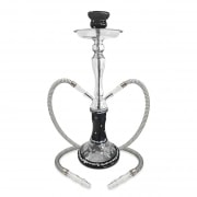Chicha en verre Tribal noire