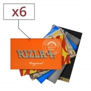 Pack Dcouverte Feuille a rouler Rizla+ Regular