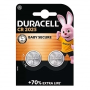 Pile Lithium Duracell CR2025 x 2