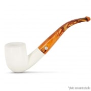 Pipe Ecume de Mer Art et Volutes Lisse Courb�e