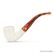 Pipe Ecume de Mer Art et Volutes Lisse Courb�e Mod�le 3