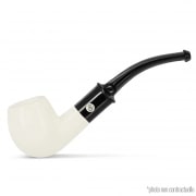 Pipe Ecume de Mer Art et Volutes Lisse Courb�e Sifflet